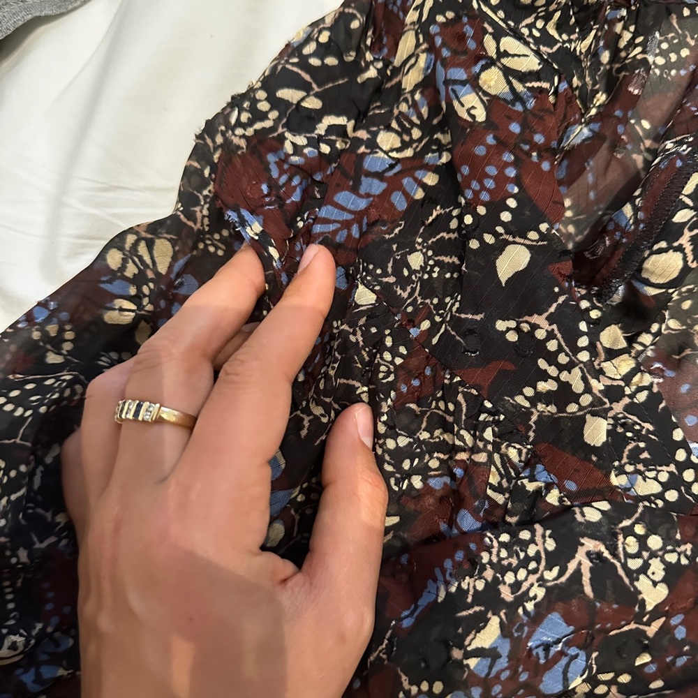 ba&sh patterned blouse - Picture 5 of 11